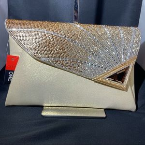 Clutch/Crossbody Gold Purse